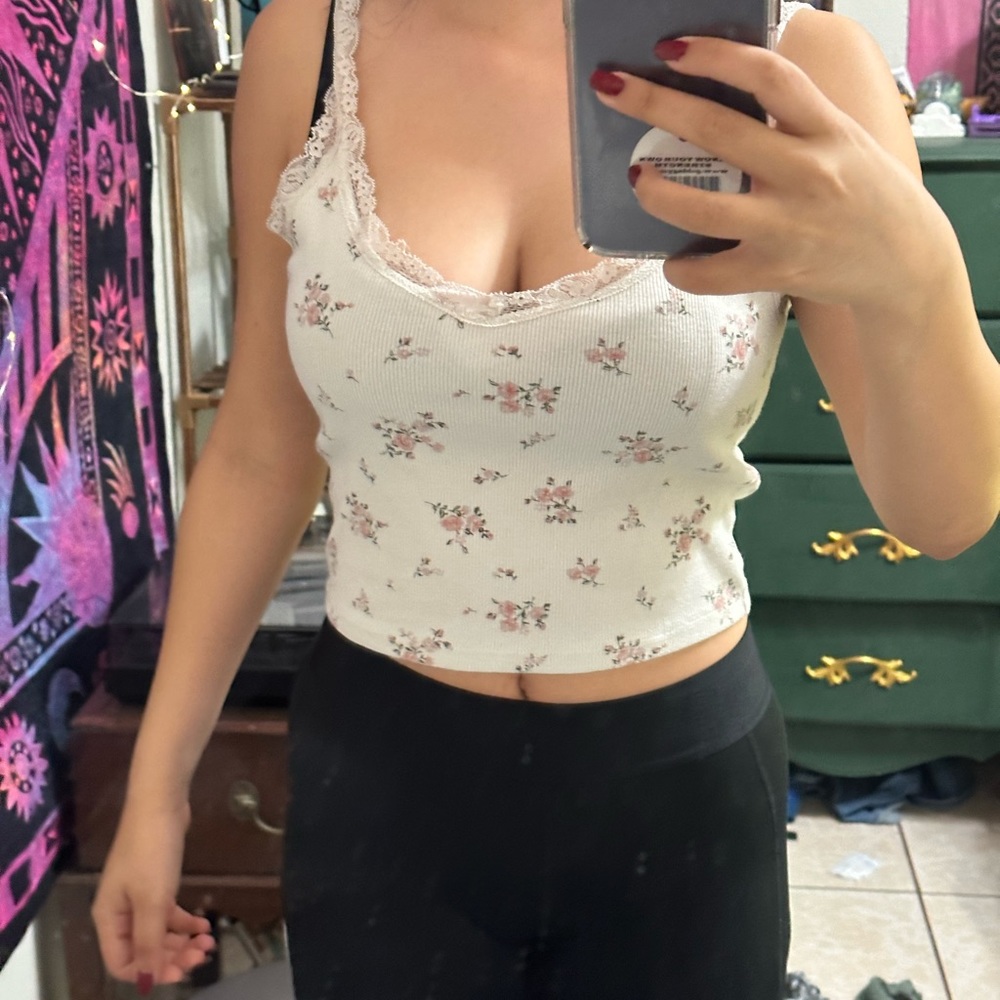 flower crop top